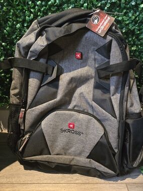 Men's Grey Travel Backpack